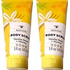Nourishing Body Scrub - Vanilla Bean & Honey 5fl oz./147.8ml (Set of 2 Pack)